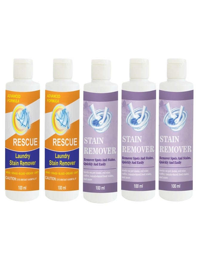 مجموعة مزيل البقع من توفوس: برتقالي (عبوتان)، بنفسجي (عبوتان)، ومزيل بقع بنفسجي | محلول تنظيف متعدد الأسطح للملابس والأقمشة والمفروشات (100 غرام لكل عبوة) - Image 1